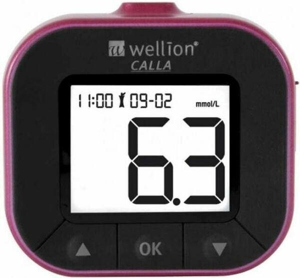 Glukometr Wellion CALLA LIGHT - set/červená porovnat ceny