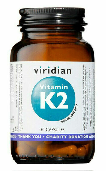 Viridian Vitamin K2 30 kapslí porovnat ceny