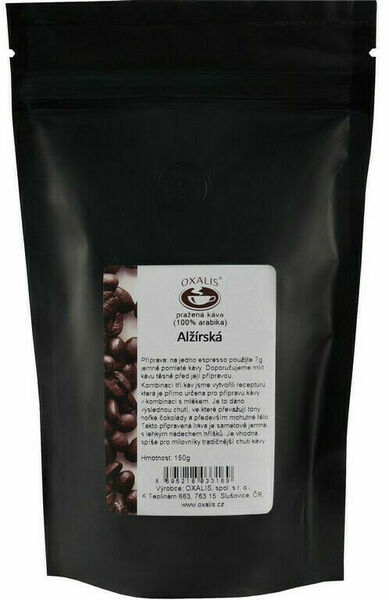 Oxalis Alžírská káva mletá 150g porovnat ceny