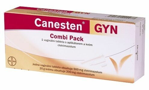 Canesten GYN COMBI PACK, vaginální tableta a krém porovnat ceny
