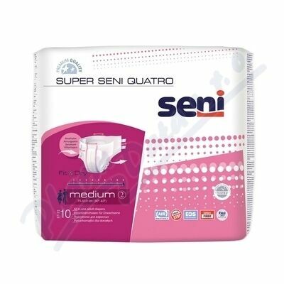 SENI SUPER QUATRO MEDIUM KALHOTKY ABSORPČNÍ PRODYŠNÉ EXTRA SAVÉ, BOKY 70-11 porovnat ceny