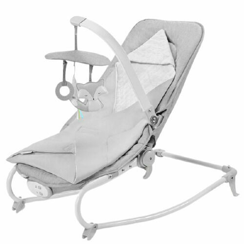 Kinderkraft Houpátko vibrující s melodií Felio Stone Grey 0m+ do 18kg porovnat ceny
