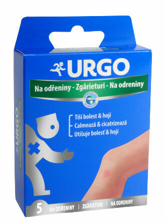 URGO Na odřeniny hydrokoloidní náplast 7.2 x 4.1cm 5ks porovnat ceny