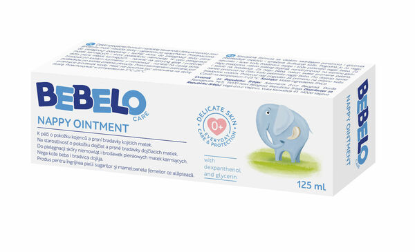 BEBELO Nappy Ointment 125 ml porovnání ceny