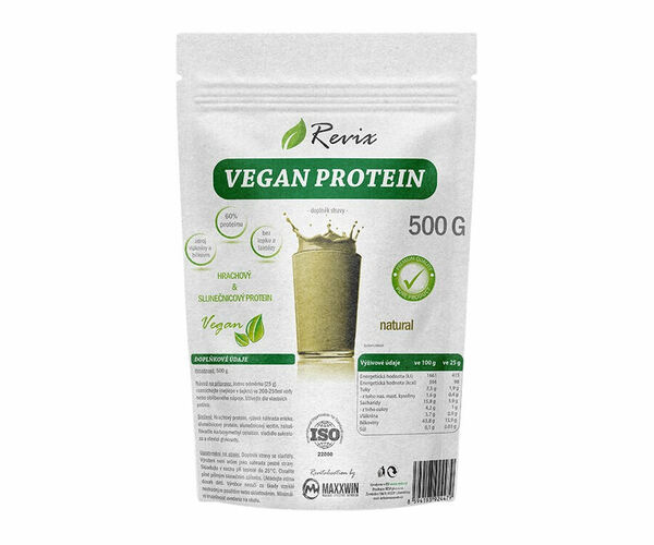 Revix vegan protein natural 500g porovnat ceny