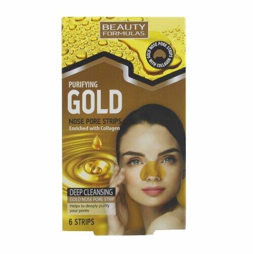 BeautyFormulas  Beauty Formulas Zlaté čistící pásky na nos 6ks porovnat ceny