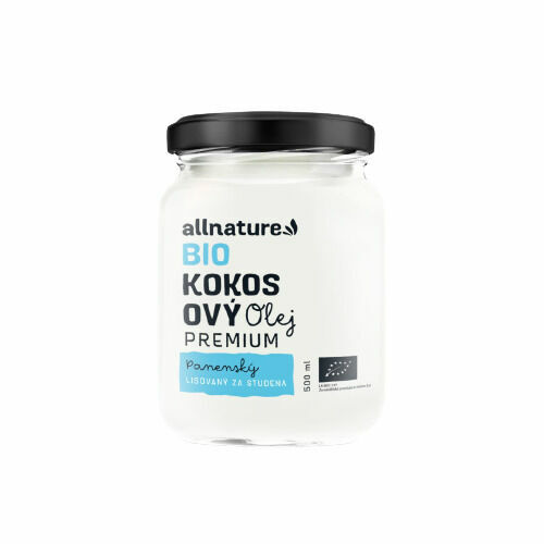 Allnature Kokosový olej panenský BIO 500ml porovnat ceny