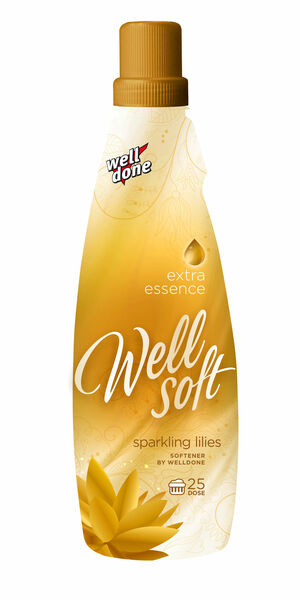 Well Done Wellsoft avivážní koncentrát Sparkling Lilies Gold 1l porovnat ceny
