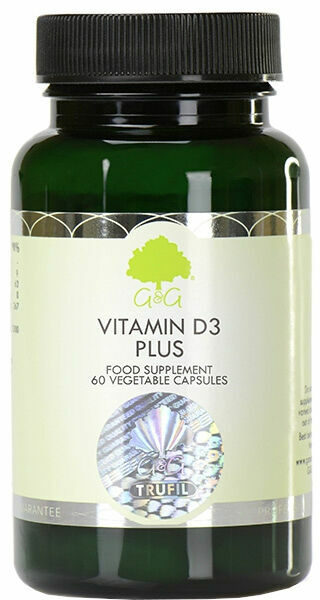 G&G Vitamins Vitamín D3 Plus 4000 IU 60 kapslí porovnat ceny