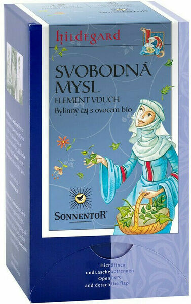 SONNENTOR Čaj Svobodná mysl sv. Hildegardy porcovaný BIO 36g porovnat ceny