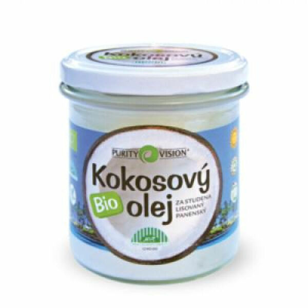 PURITY VISION Bio Kokosový olej panenský ve skle 600 ml porovnat ceny