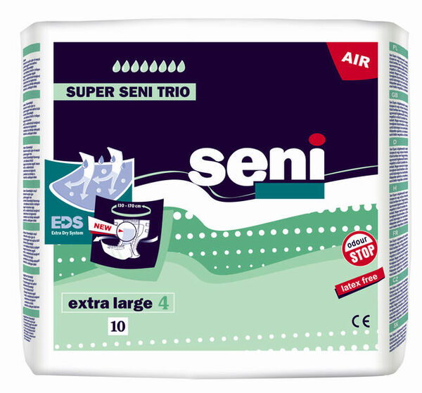 Seni Super Trio Extra L 10 ks ink. plen. kalh. porovnat ceny