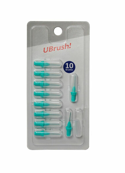 UBrush! Mezizubní kartáček 0,9 mm zelený 10 ks porovnat ceny