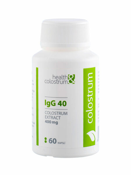 Health&colostrum IgG40 Colostrum 60 kapslí porovnat ceny
