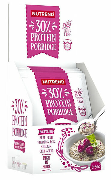 Nutrend PROTEIN PORRIDGE malina 5x50g porovnat ceny