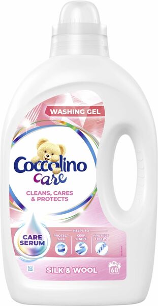 Coccolino prací gel Care, Vlna a hedvábí (60 pracích dávek) 2,4l porovnat ceny
