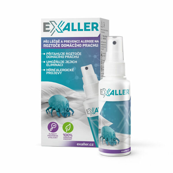 EXALLER Sprej při alergii na roztoče domácího prachu 150 ml porovnat ceny