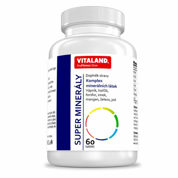 VITALAND Super minerály 60 tablet porovnat ceny