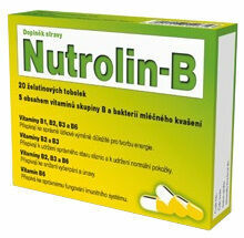 Nutrolin-B kapsle 20 želatinových tobolek porovnat ceny