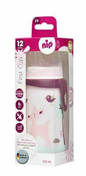 NIP First cup láhev dudlík S holka 330ml porovnat ceny