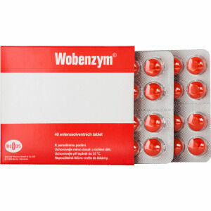 WOBENZYM enterosolventní tableta 40 II porovnat ceny