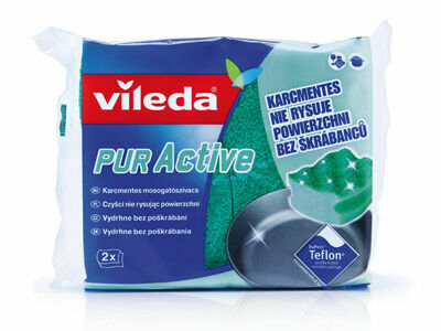 Vileda PUR active houbička střední 2ks porovnat ceny