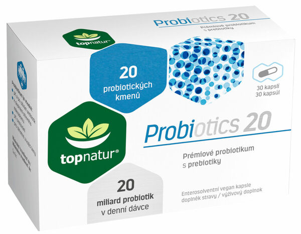 Topnatur Probiotics 20, 30 kapslí porovnat ceny