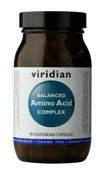 Viridian  Balanced Amino Acid Complex 90 kapslí porovnat ceny
