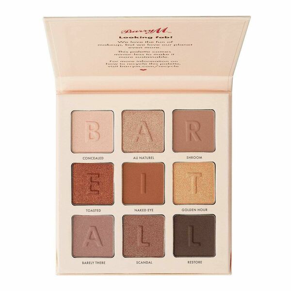 BarryM Bare It All Eyeshadow Palette paletka očních stínů porovnat ceny