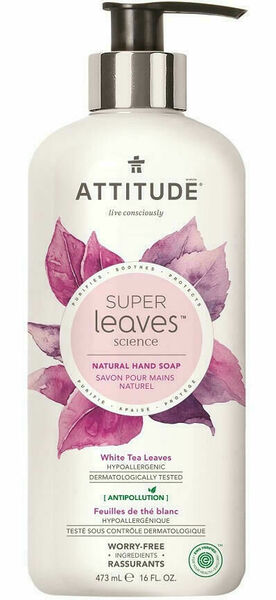 Přírodní mýdlo na ruce ATTITUDE Super leaves s detoxikačním účinkem – čajové listy 473ml porovnat ceny