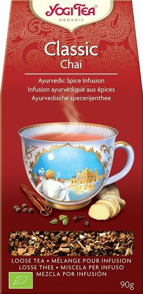 Yogi Tea Bio Classic Chai sypaný 90g porovnat ceny
