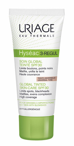 Uriage Hyséac 3-Regul Komplexní péče na mastnou pleť SPF 30 tónovaný krém 40 ml porovnat ceny
