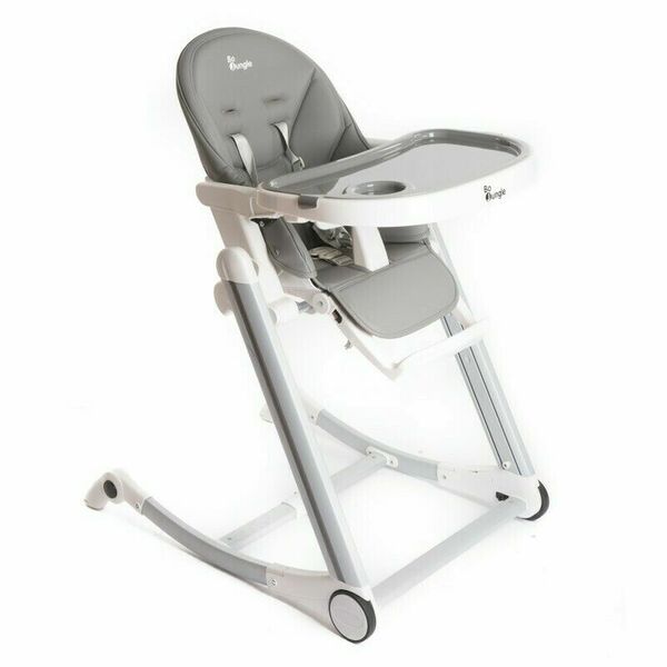 Bo Jungle jídelní židlička B-HIGH CHAIR Grey porovnat ceny
