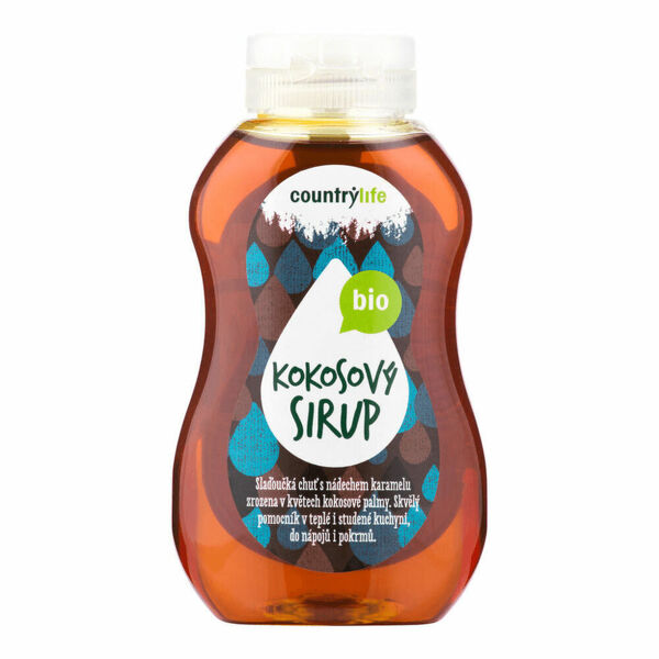 COUNTRY LIFE Sirup kokosový BIO 250 ml porovnat ceny