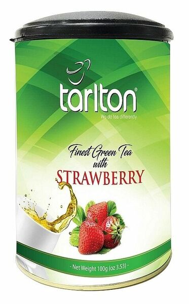 Tarlton - Venture Tea  TARLTON Green Strawberry dóza 100g porovnat ceny