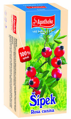 Apotheke Šípkový čaj 20x2.5g n.s. porovnat ceny