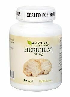 Natural Medicaments Hericium 500mg 90 kapslí porovnat ceny
