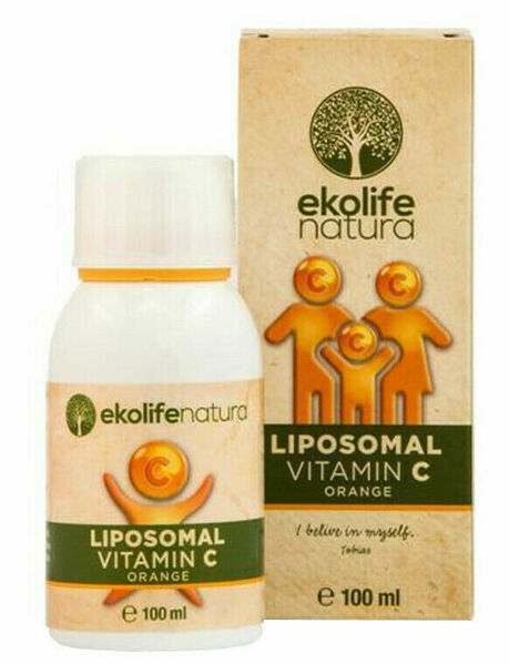 Ekolife Natura Liposomal Vitamin C 500mg pomeranč (Lipozomální vitamín C) 100ml porovnat ceny