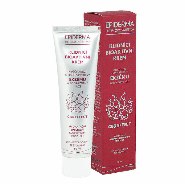EPIDERMA bioaktivní CBD krém při Ekzému 50ml porovnat ceny