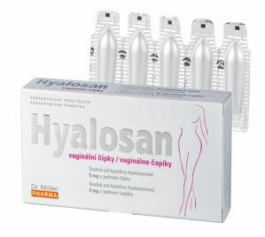 Hyalosan vaginální čípky 10ks Dr.Müller porovnat ceny