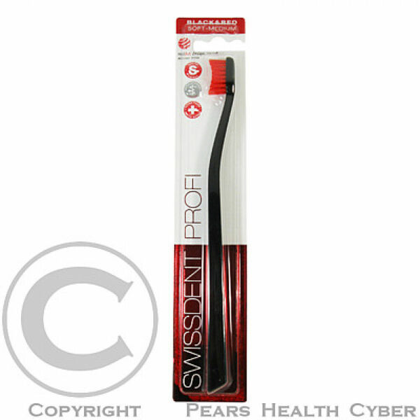 Swissdent zubní kartáček PROFI Black&Red SofMed porovnat ceny