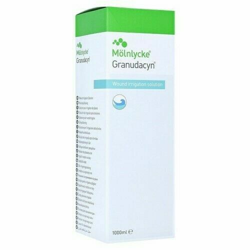 GRANUDACYN WOUND IRRIGATION SOLUTION 1000 ML, ČISTÍCÍ A OPLACHOVÝ ROZTOK NA RÁNY porovnat ceny