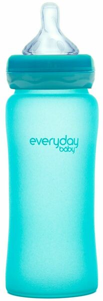 Everyday Baby  Láhev sklo, senzor, 300ml turquoise porovnat ceny