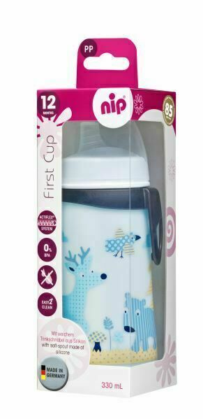 NIP First cup láhev dudlík S kluk 330ml porovnat ceny