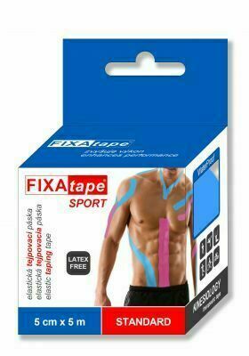FIXAtape Tejpovací páska Kinesio Standard 5cmx5m tělová porovnat ceny