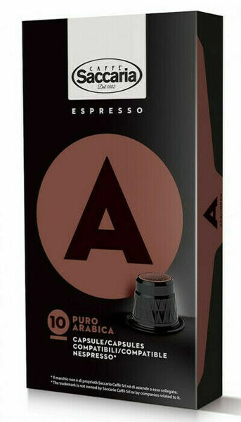 Saccaria caffé Nespresso kapsle Arabica 10 ks porovnat ceny
