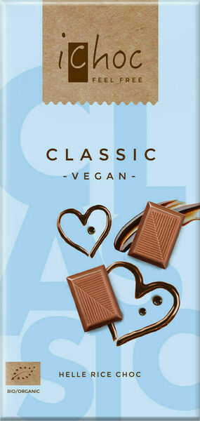 iChoc Bio vegan čokoláda classic 80g porovnat ceny