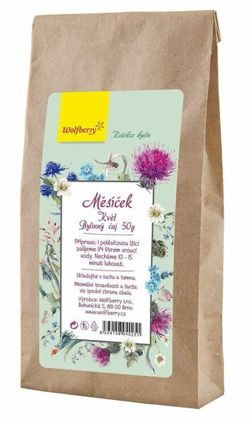 Wolfberry Měsíček bylinný čaj 50g porovnat ceny