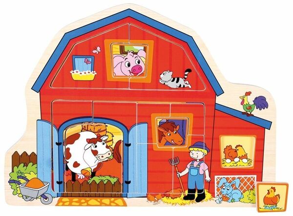 Bino  Puzzle FARMA porovnat ceny