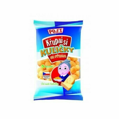 POEX Křupni si kuličky se sýrem bez lepku 120g porovnat ceny